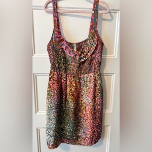 Maeve Multicolor Floral Mini Dress